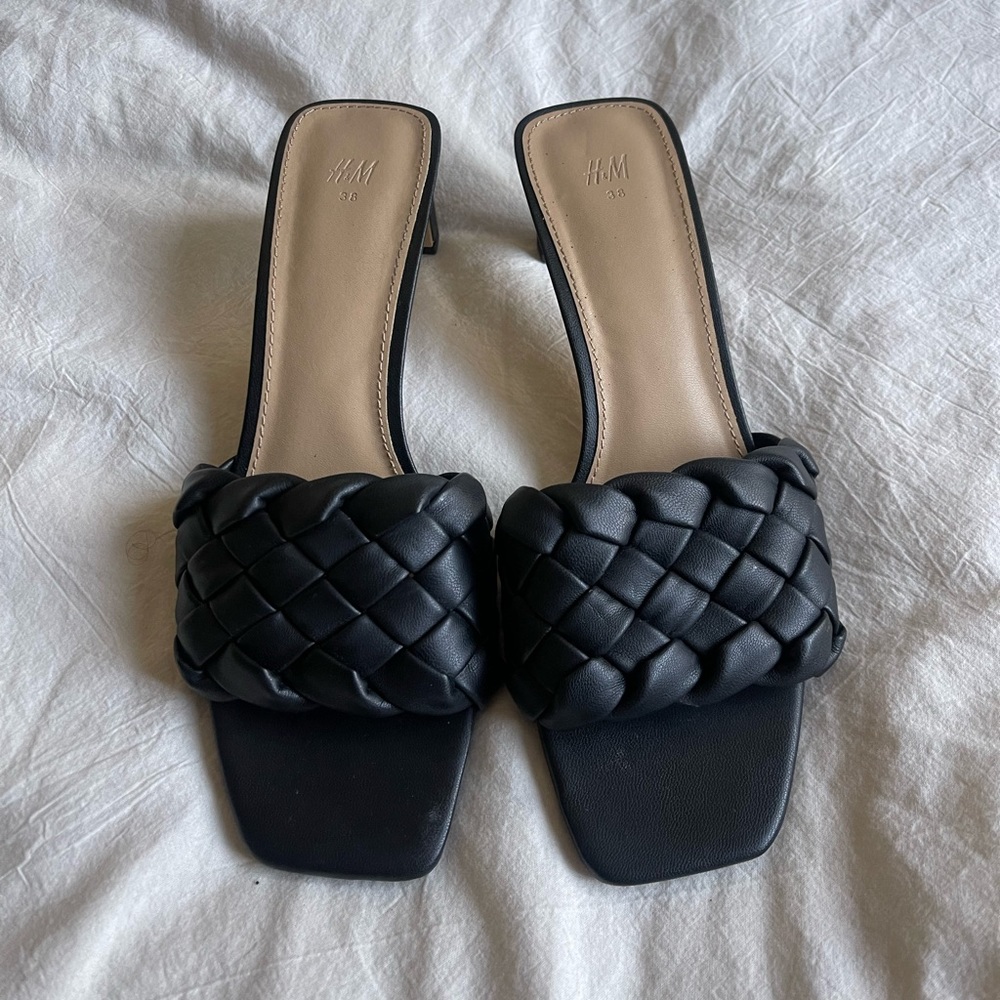 H&M Braided Mule Sandals